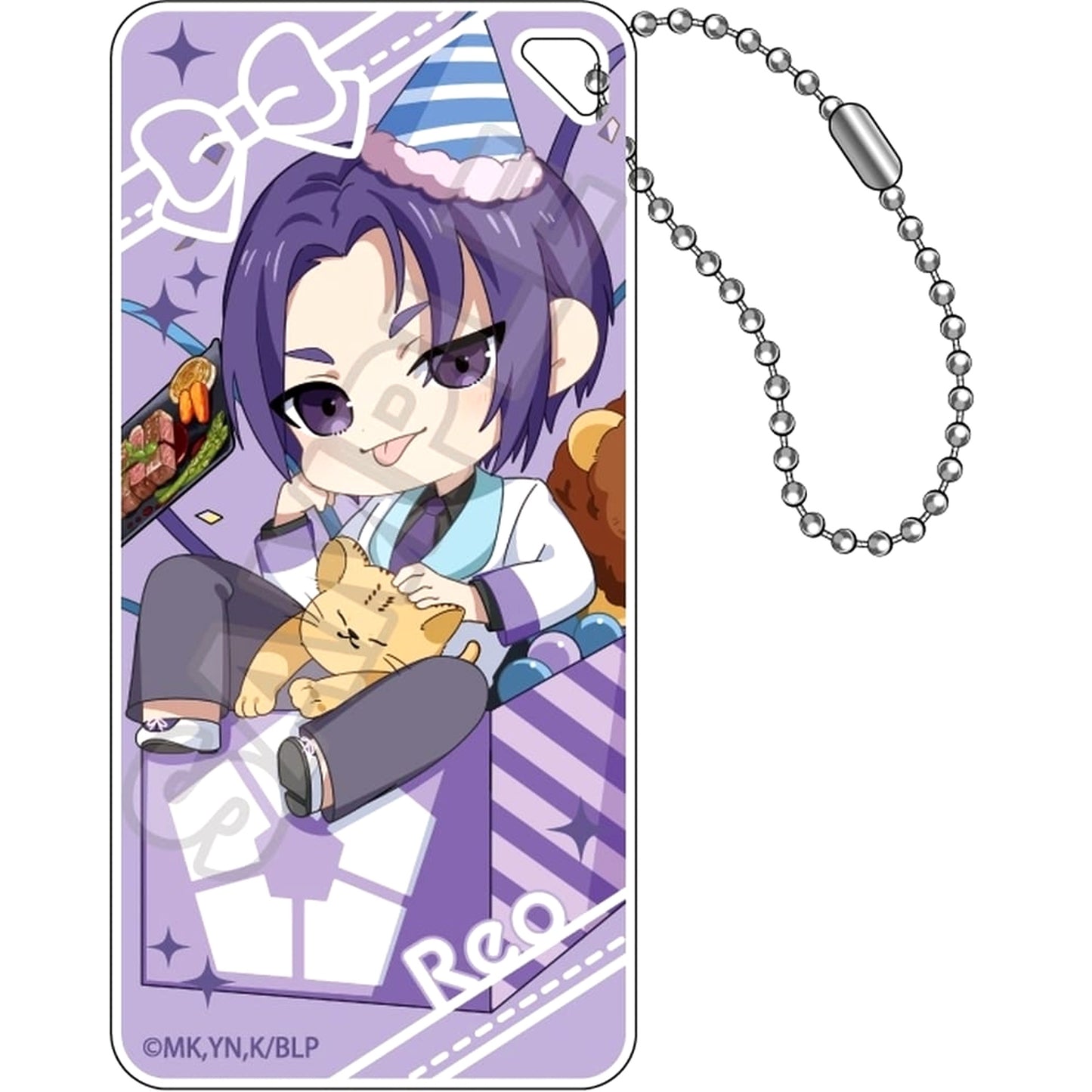 Reo Mikage Blue Lock Mochikko Surprise Box Domiteria Keychain Jr. [USED]