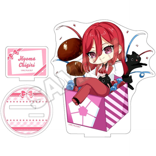 Hyoma Chigiri Mochikko Surprise Box Acrylic Stand Blue Lock [USED]