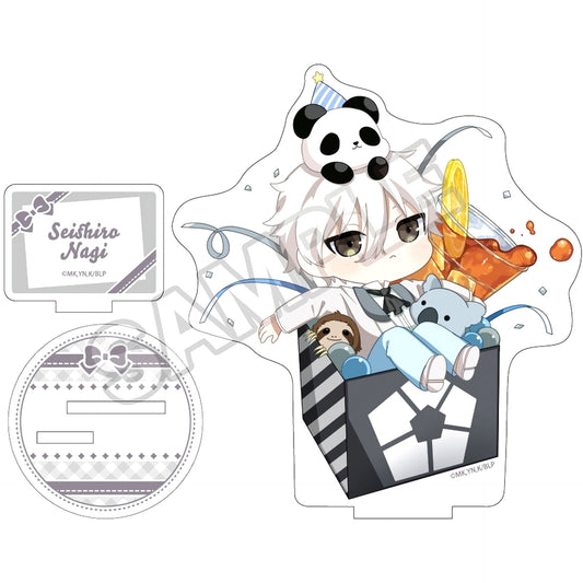 Seishiro Nagi Mochikko Surprise Box Acrylic Stand Blue Lock [USED]