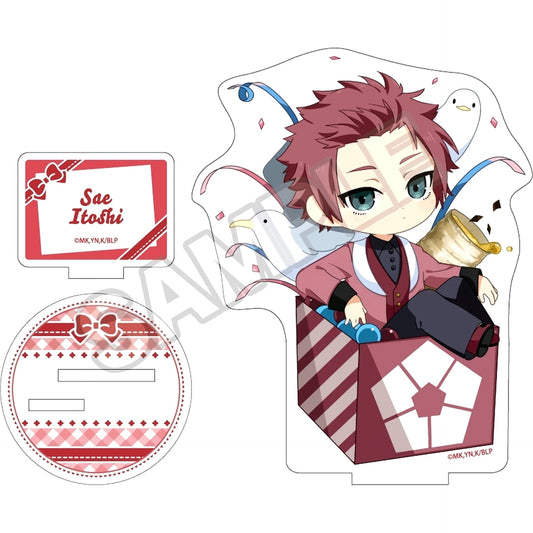 Sae Itoshi Mochikko Surprise Box Acrylic Stand Blue Lock [USED]