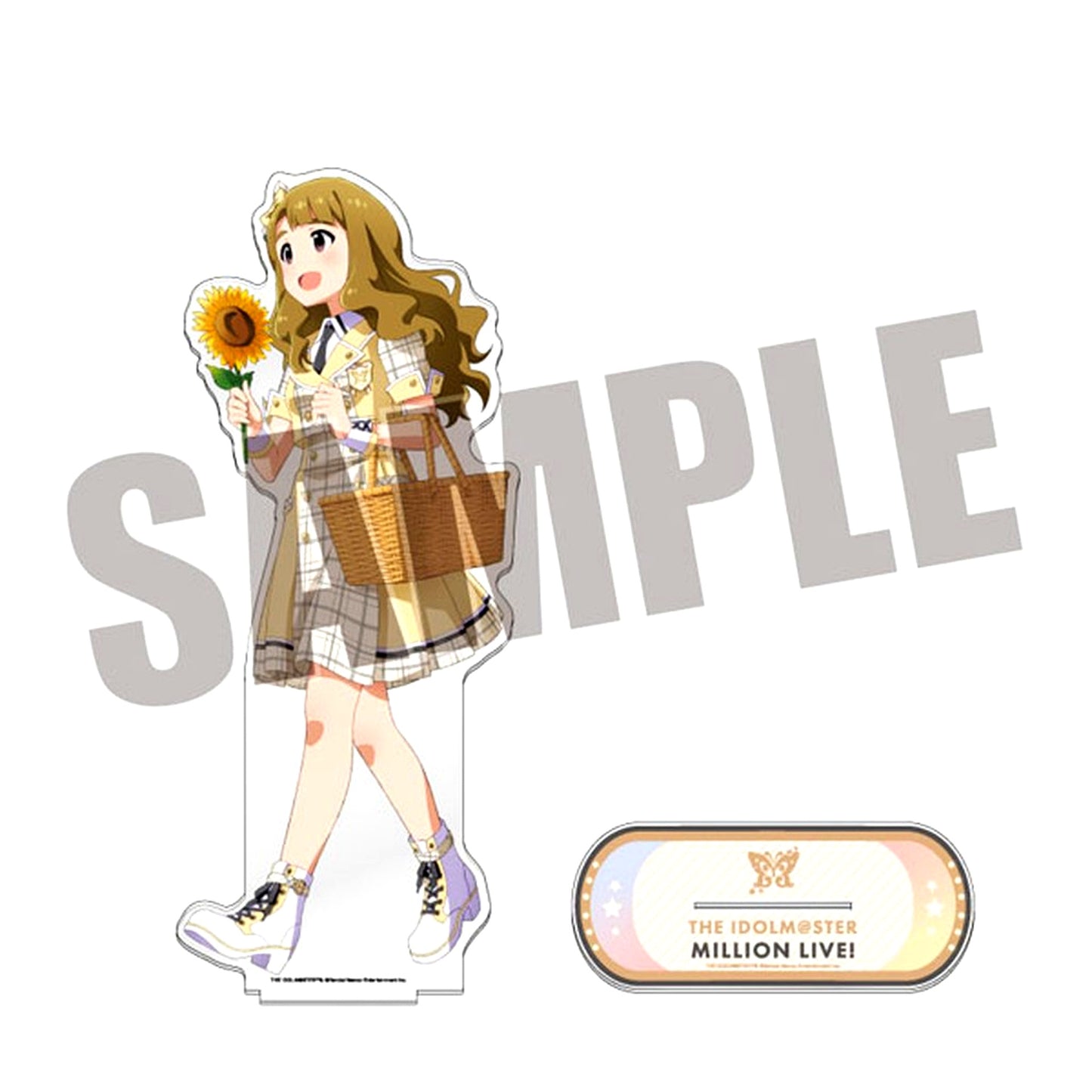 Miya Miyao THE IDOLM@STER MILLION LIVE! Super Big Acrylic Stand Future Signature Ver. 7th Anniversary in AKIHABARA Akihabarappa Festival [USED]