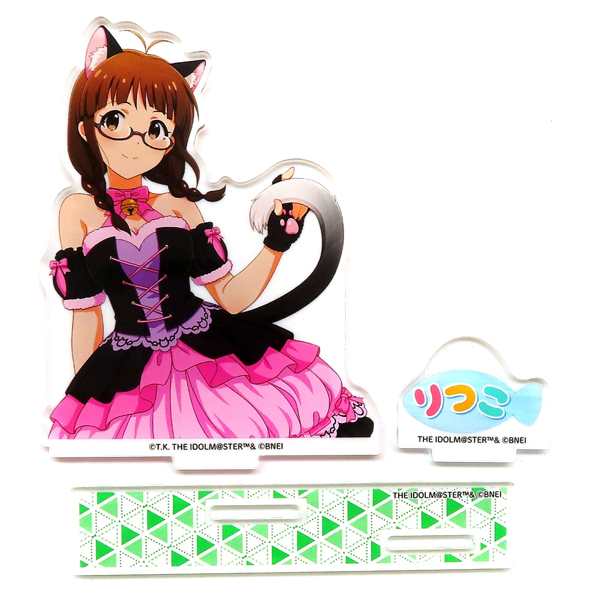 Ritsuko Akizuki Ears and Tail Ver. Idolmaster Million Live! Theater Days 7th Anniversary in AKIHABARA Akihabarappa Festival Acrylic Diorama [USED]