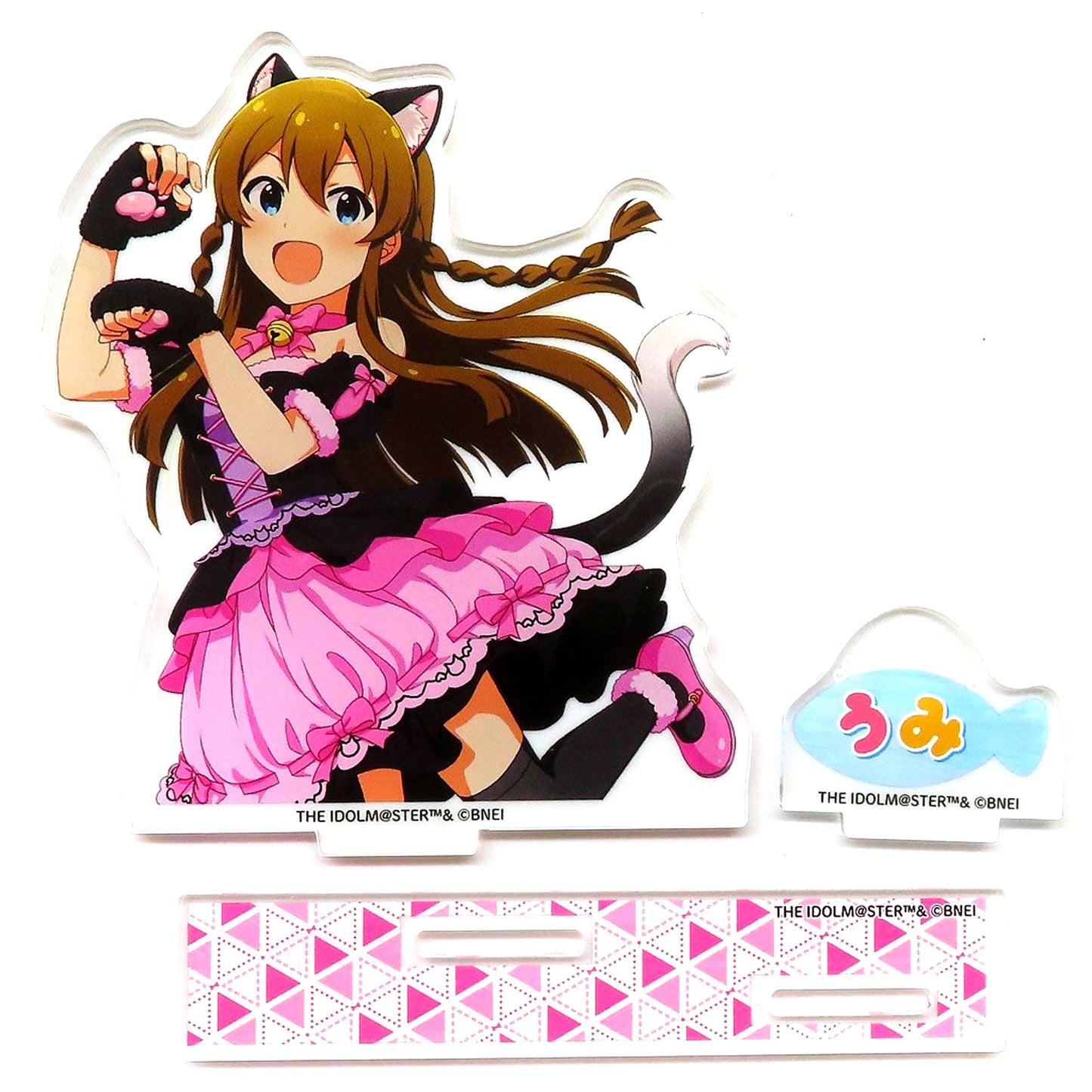 Umi Kousaka The Idolmaster Million Live! Acrylic Diorama Ear and Tail Ver. 7th Anniv. [USED]
