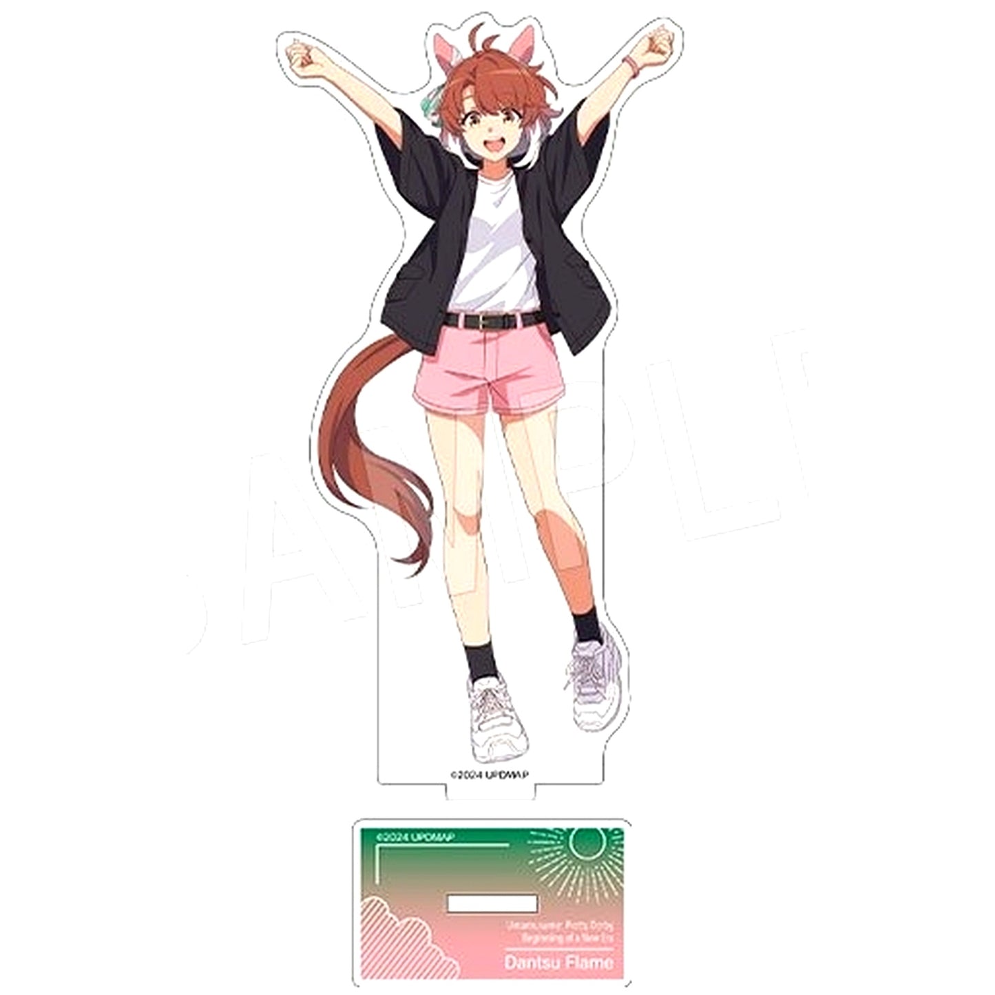 Dantsu Flame Summer Festival Ver. Uma Musume Pretty Derby the Movie Beginning of a New Era POP UP SHOP in Marui Acrylic Figure Stand [USED]