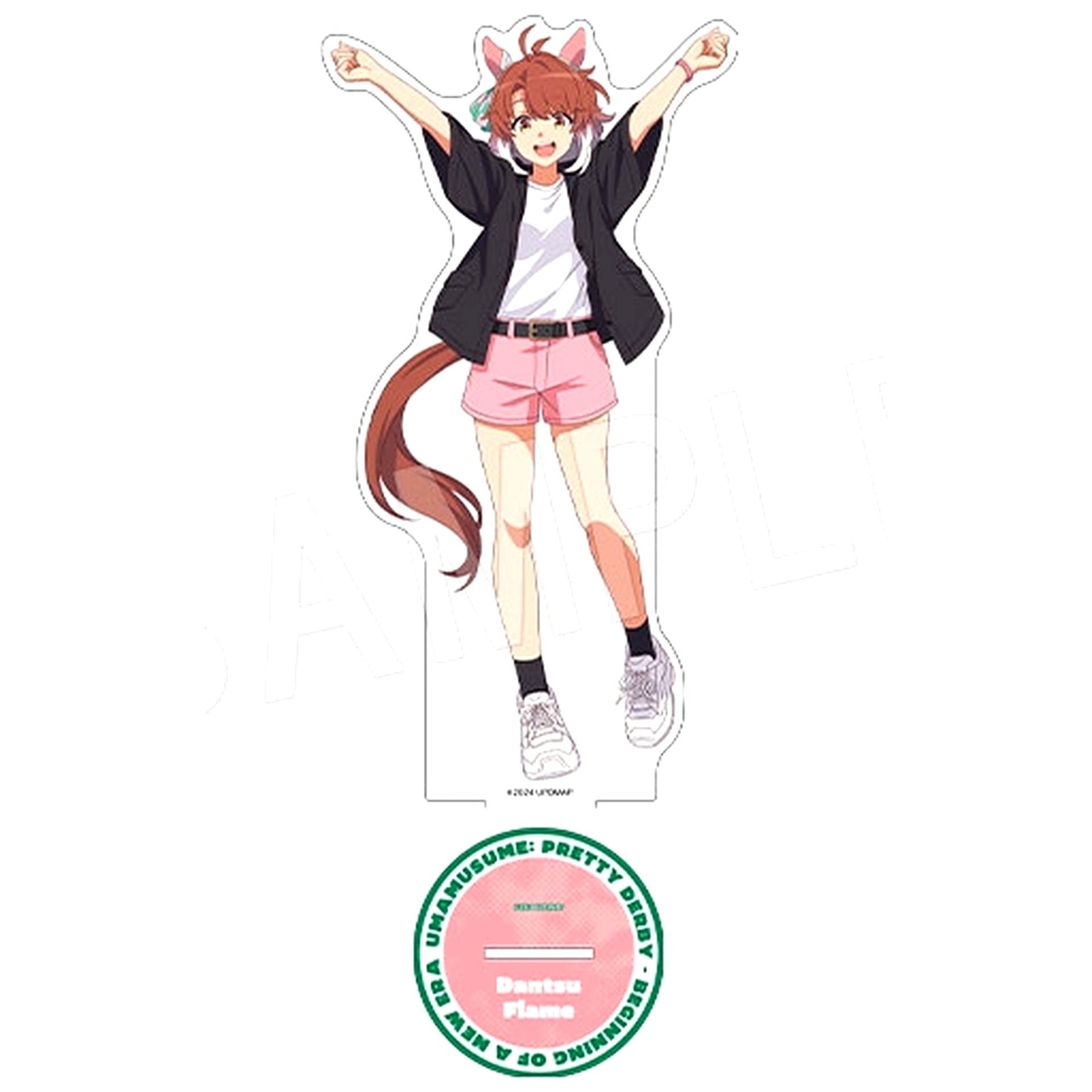 Dantsu Flame Summer Fes Ver. Uma Musume Pretty Derby the Movie Beginning of a New Era POP UP SHOP in Marui BIG Acrylic Stand [USED]