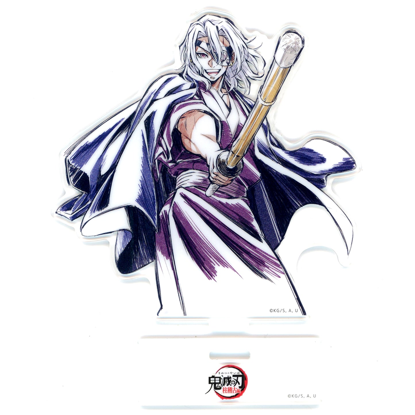Tengen Uzui Acrylic Stand WEBSHOP Kuji Demon Slayer Hashira Training Arc Episode 3 Tanjiro Fully Recovered!! Hashira Training Great Participation Hashira New Illustration Prize D [USED]