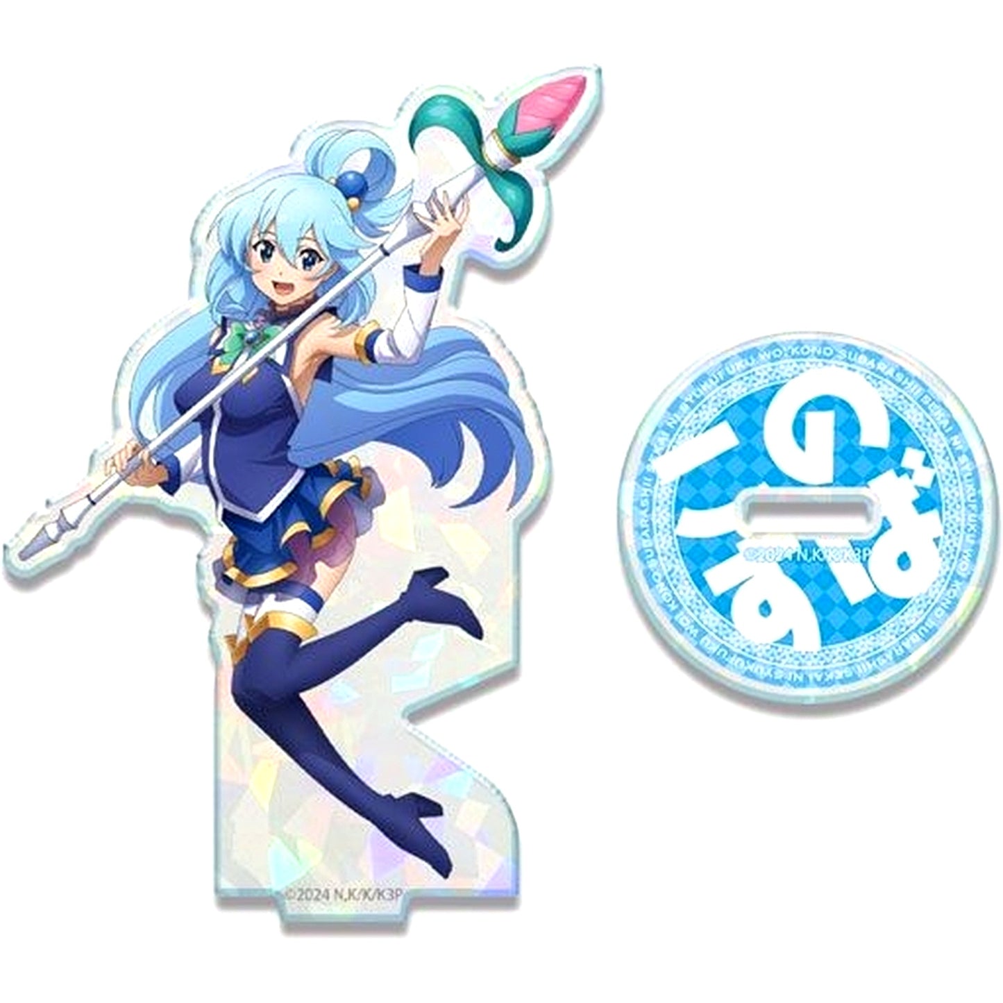 Aqua Design 02 KonoSuba 3 Hologram Acrylic Stand [USED]