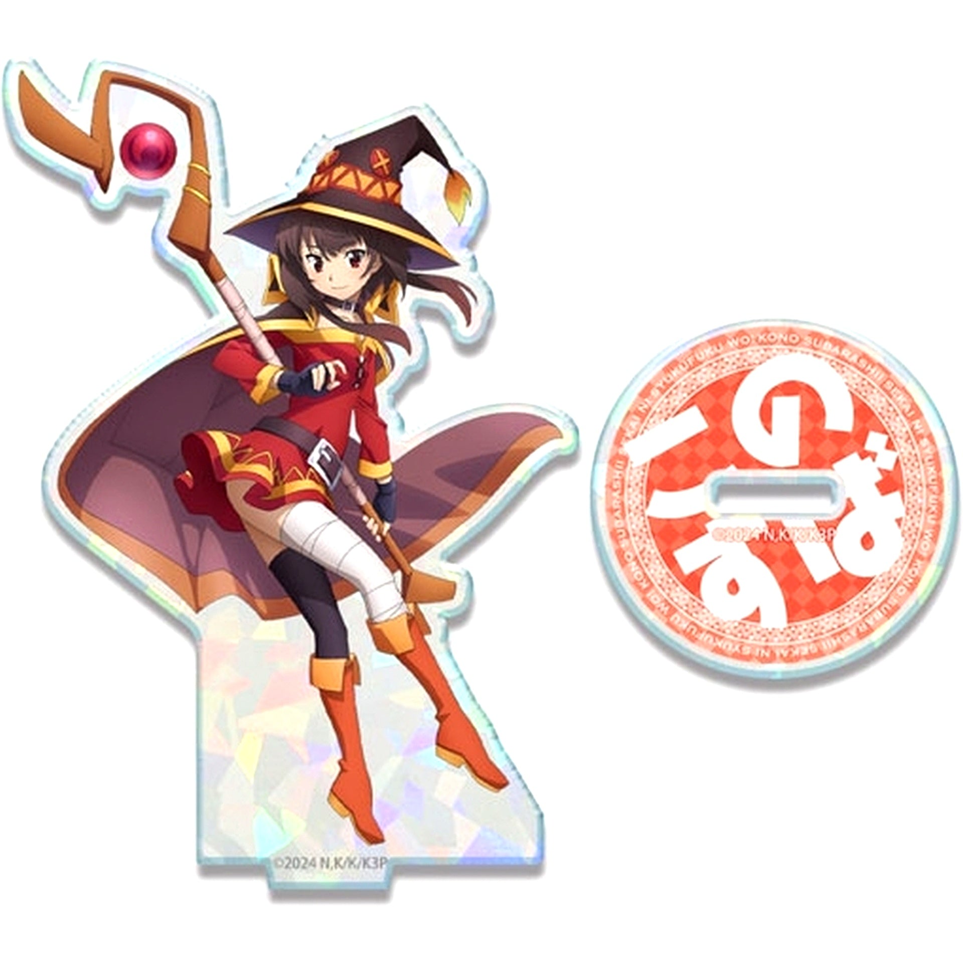 Megumin Design 03 KonoSuba 3 Hologram Acrylic Stand [USED]
