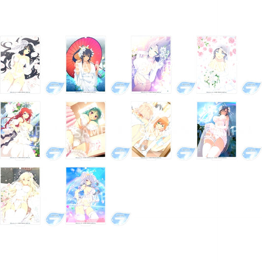 Set of 10 Acrylic Stand Collection Vol. 2 Senran Kagura [USED]