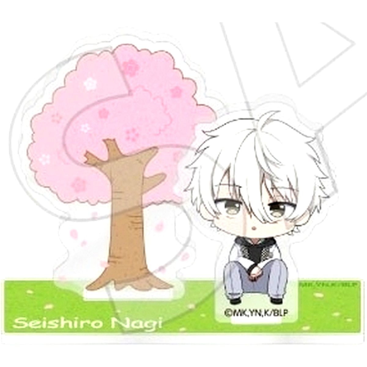 Seishiro Nagi Blue Lock Trading Chibi Character Acrylic Diorama [USED]