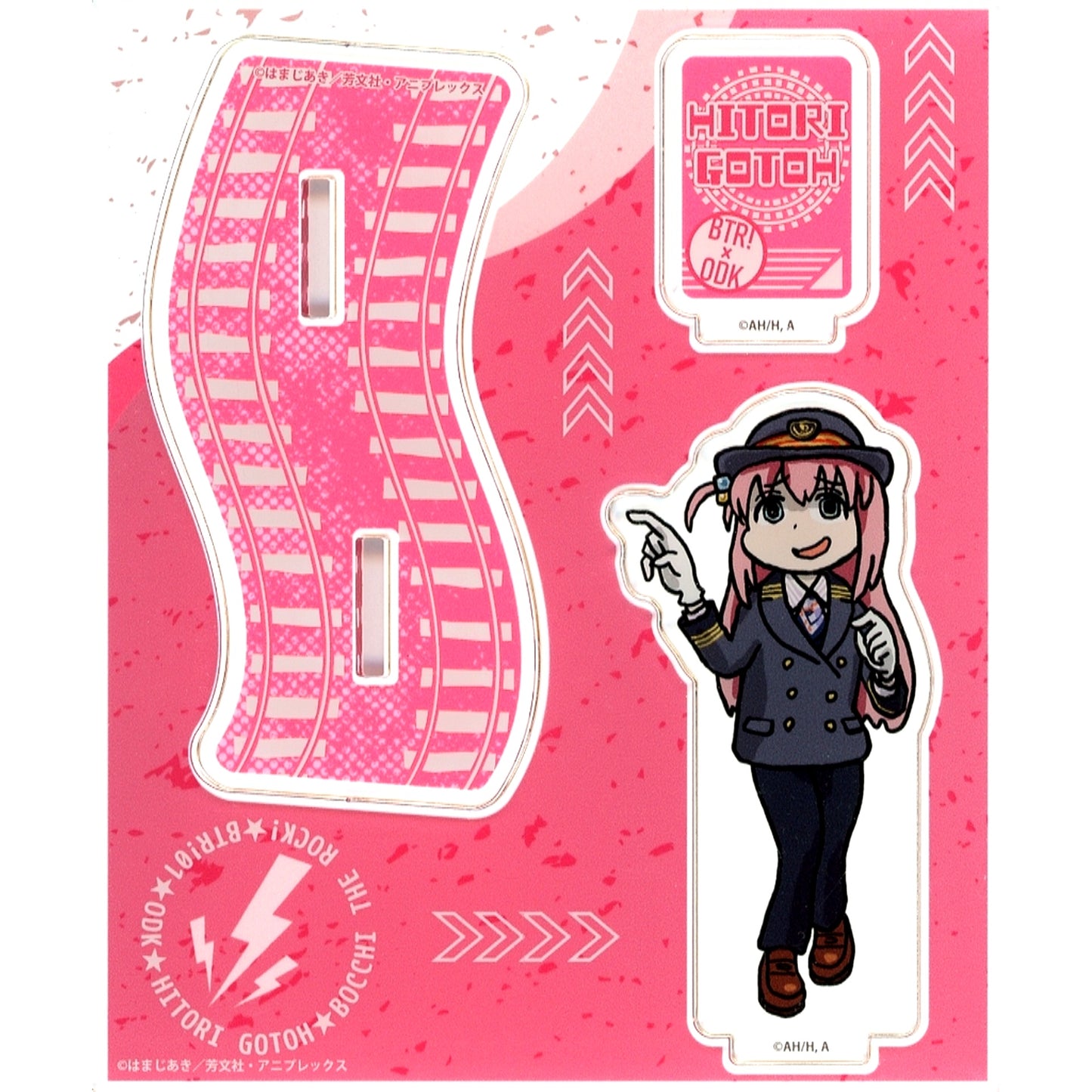Hitori Gotoh Bocchi the Rock! Theatrical Compilation x Odakyu Electric Railway Acrylic Stand [USED]