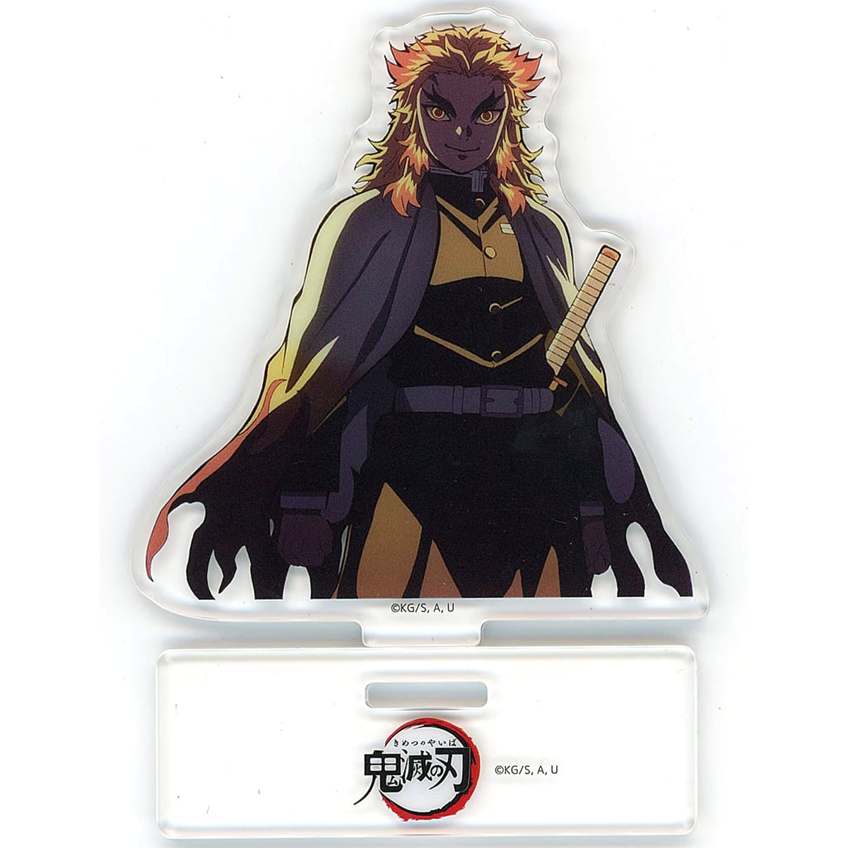 Demon Slayer: Kimetsu no Yaiba Tanjiro Kamado Unwavering Resolve Arc Kyojuro Rengoku OP Pillars Assembled Random Acrylic Stand Acrylic Stands [USED]