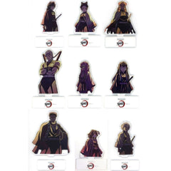 Demon Slayer: Kimetsu no Yaiba Tanjiro Kamado Unwavering Resolve Arc Giyu Tomiokau & Others All 9 Types Set OP Pillars Assembled Random Acrylic Stand Acrylic Stands [USED]