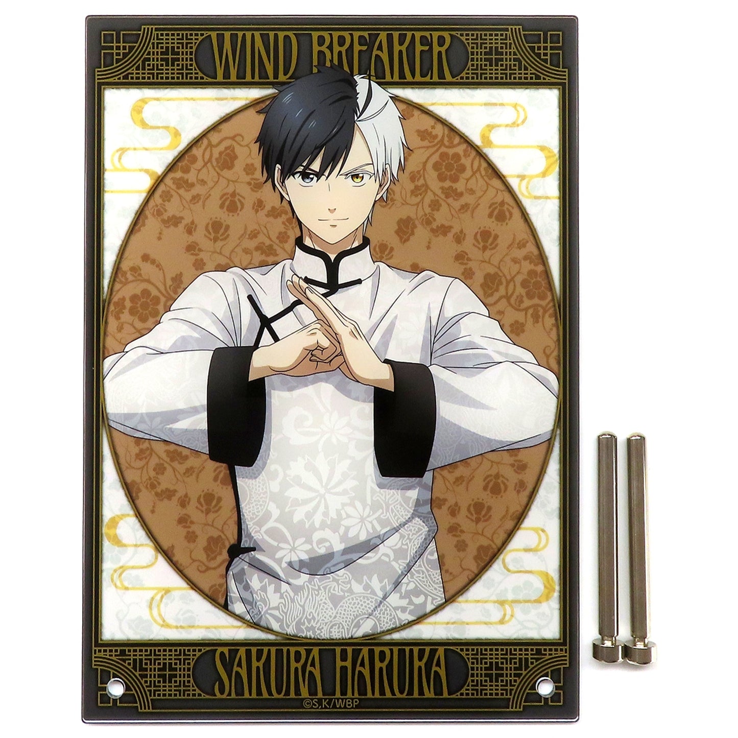 Haruka Sakura Chinese cafe ver. Acrylic Art Board Wind Breaker [USED]
