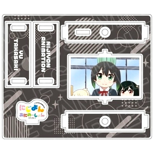 Yuu Takasaki Kurukuru Acrylic Stand Vol. 1 Nijiyon Animation [USED]