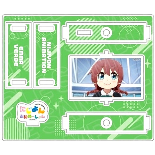 Emma Verde Kurukuru Acrylic Stand Vol. 1 Nijiyon Animation [USED]