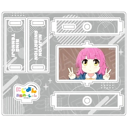 Rina Tennoji Kurukuru Acrylic Stand Vol. 1 Nijiyon Animation [USED]
