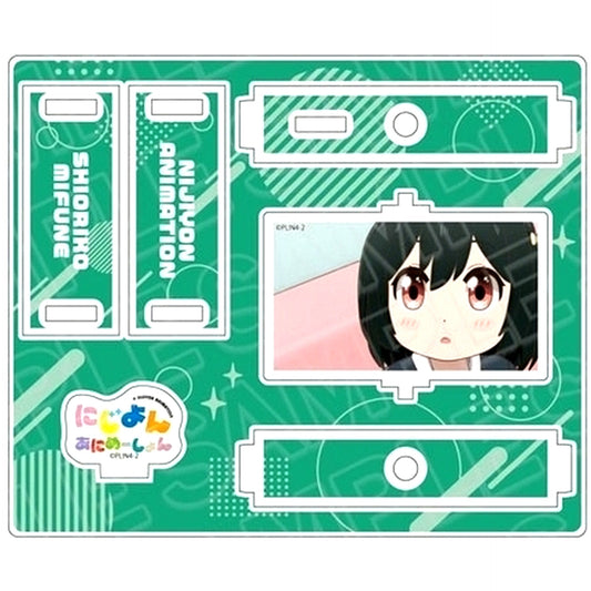 Shioriko Mifune Kurukuru Acrylic Stand Vol. 1 Nijiyon Animation [USED]