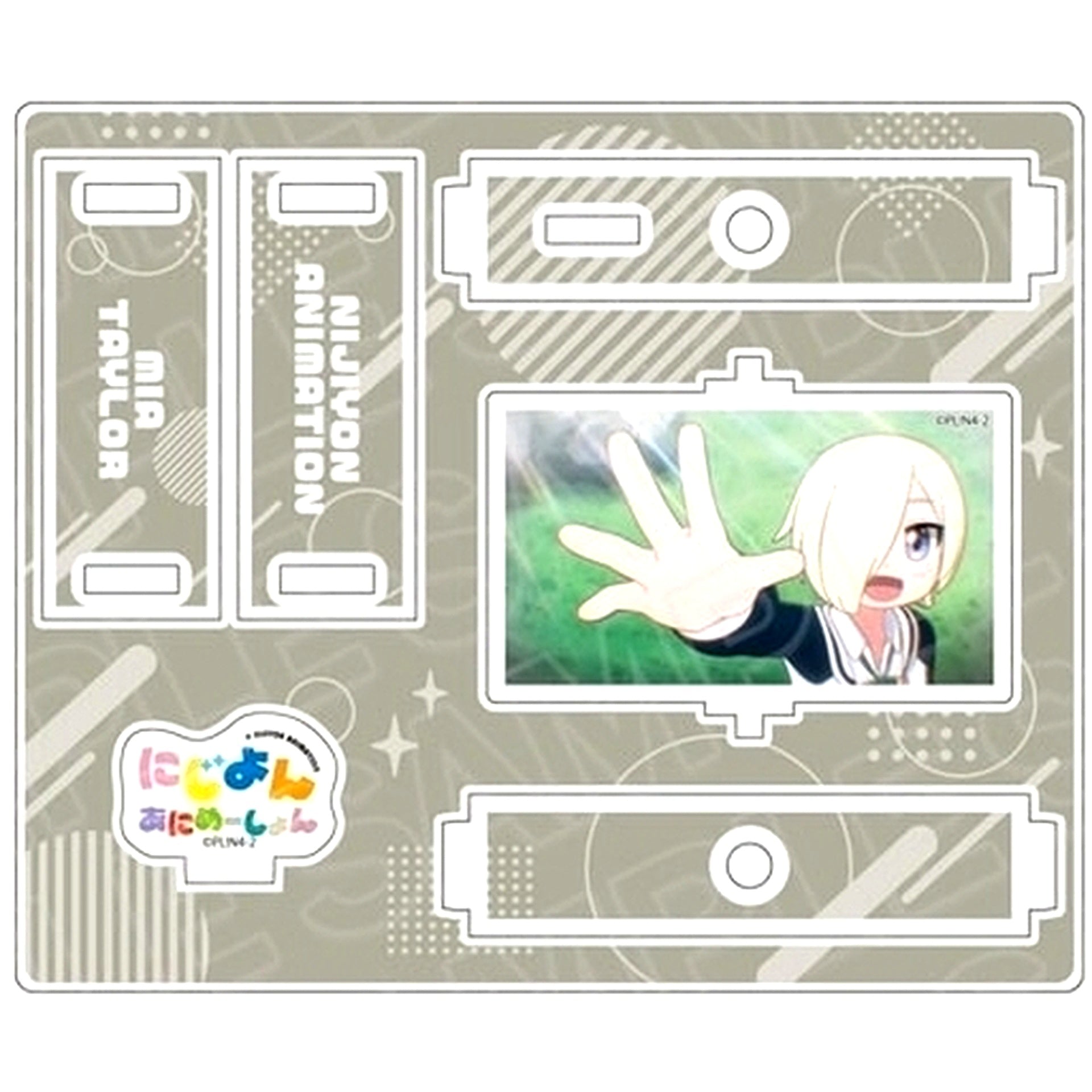 Mia Taylor Kurukuru Acrylic Stand Vol. 1 Nijiyon Animation [USED]