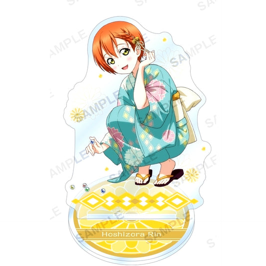 Rin Hoshizora Acrylic Stand Muse Marble Ver. Love Live! School Idol Festival [USED]
