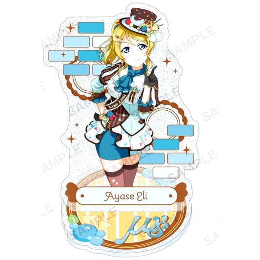 Eli Ayase Kirarin Acrylic Stand Mu's Ice Flavor Ver. Love Live! School Idol Festival [USED]