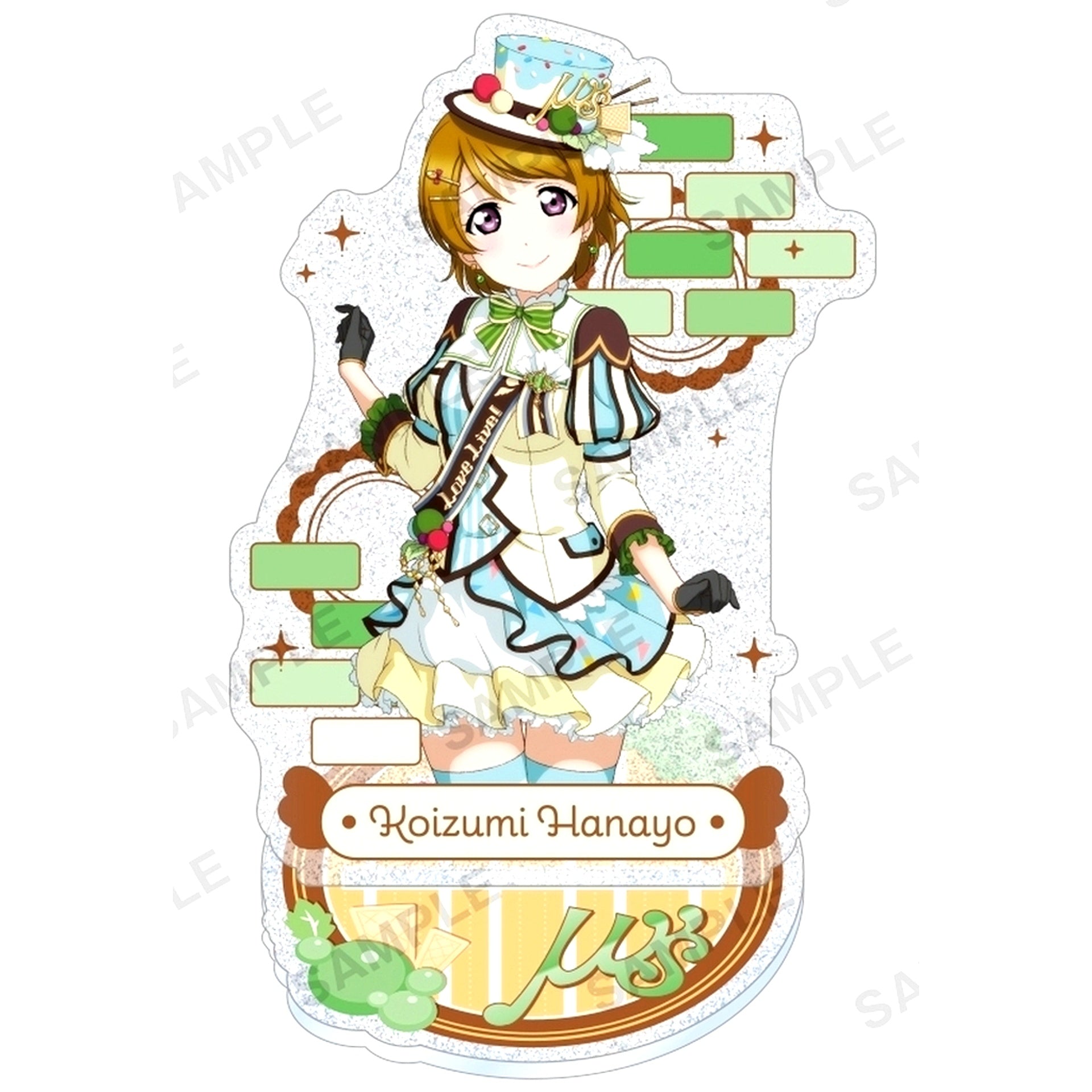 Hanayo Koizumi Kirarin Acrylic Stand Mu's Ice Flavor Ver. Love Live! School Idol Festival [USED]