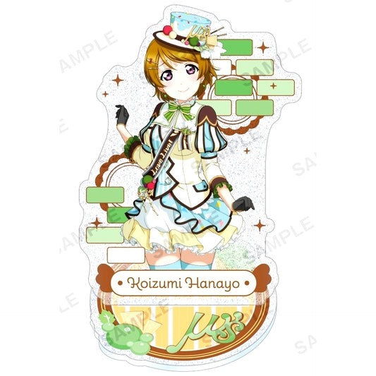 Hanayo Koizumi Kirarin Acrylic Stand Mu's Ice Flavor Ver. Love Live! School Idol Festival [USED]