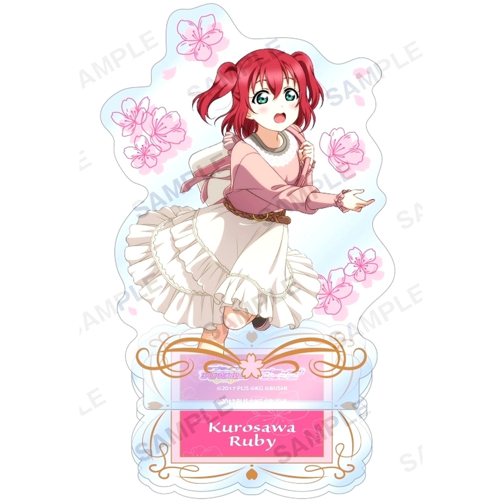 Ruby Kurosawa Acrylic Stand Aqours Flower Ver. Love Live! School Idol Festival [USED]