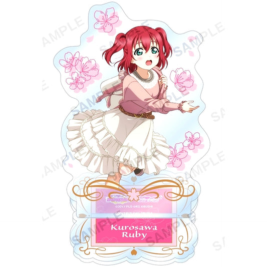 Ruby Kurosawa Acrylic Stand Aqours Flower Ver. Love Live! School Idol Festival [USED]