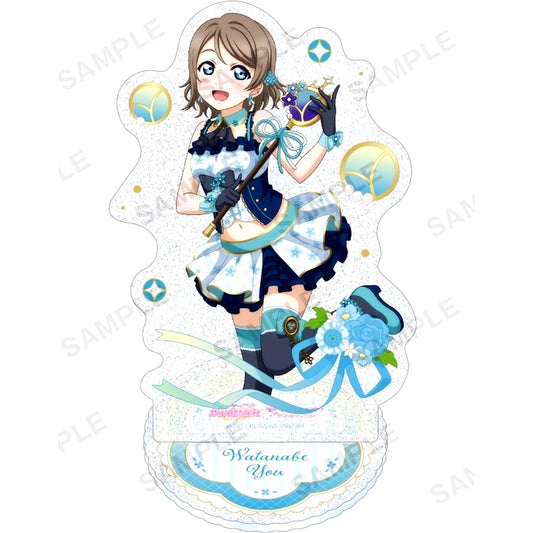 You Watanabe Kirarin Acrylic Stand Aqours Flower Ver. Love Live! School Idol Festival [USED]