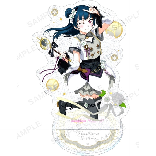 Yoshiko Tsushima Kirarin Acrylic Stand Aqours Flower Ver. Love Live! School Idol Festival [USED]