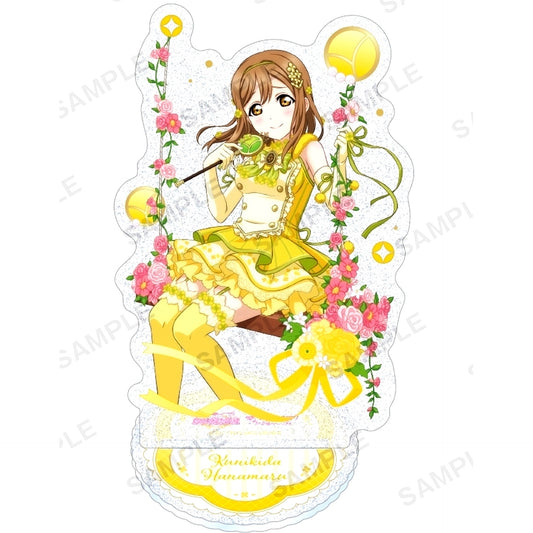 Hanamaru Kunikida Kirarin Acrylic Stand Aqours Flower Ver. Love Live! School Idol Festival [USED]