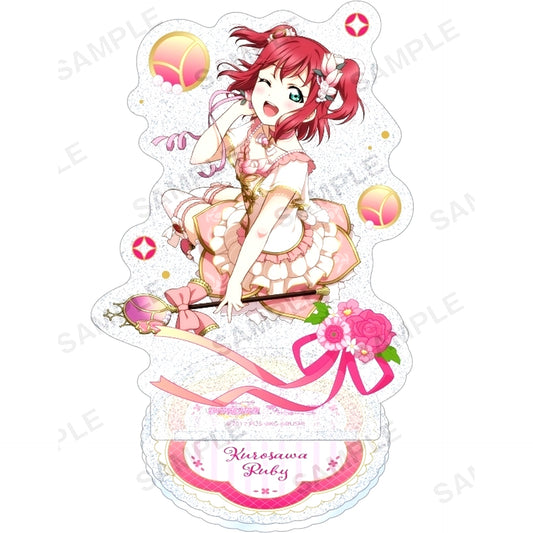 Ruby Kurosawa Kirarin Acrylic Stand Aqours Flower Ver. Love Live! School Idol Festival [USED]