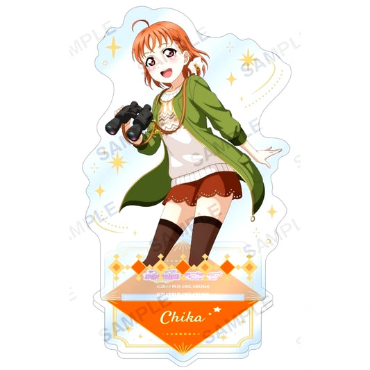 Chika Takami Acrylic Stand Aqours Space Ver. Love Live! School Idol Festival [USED]