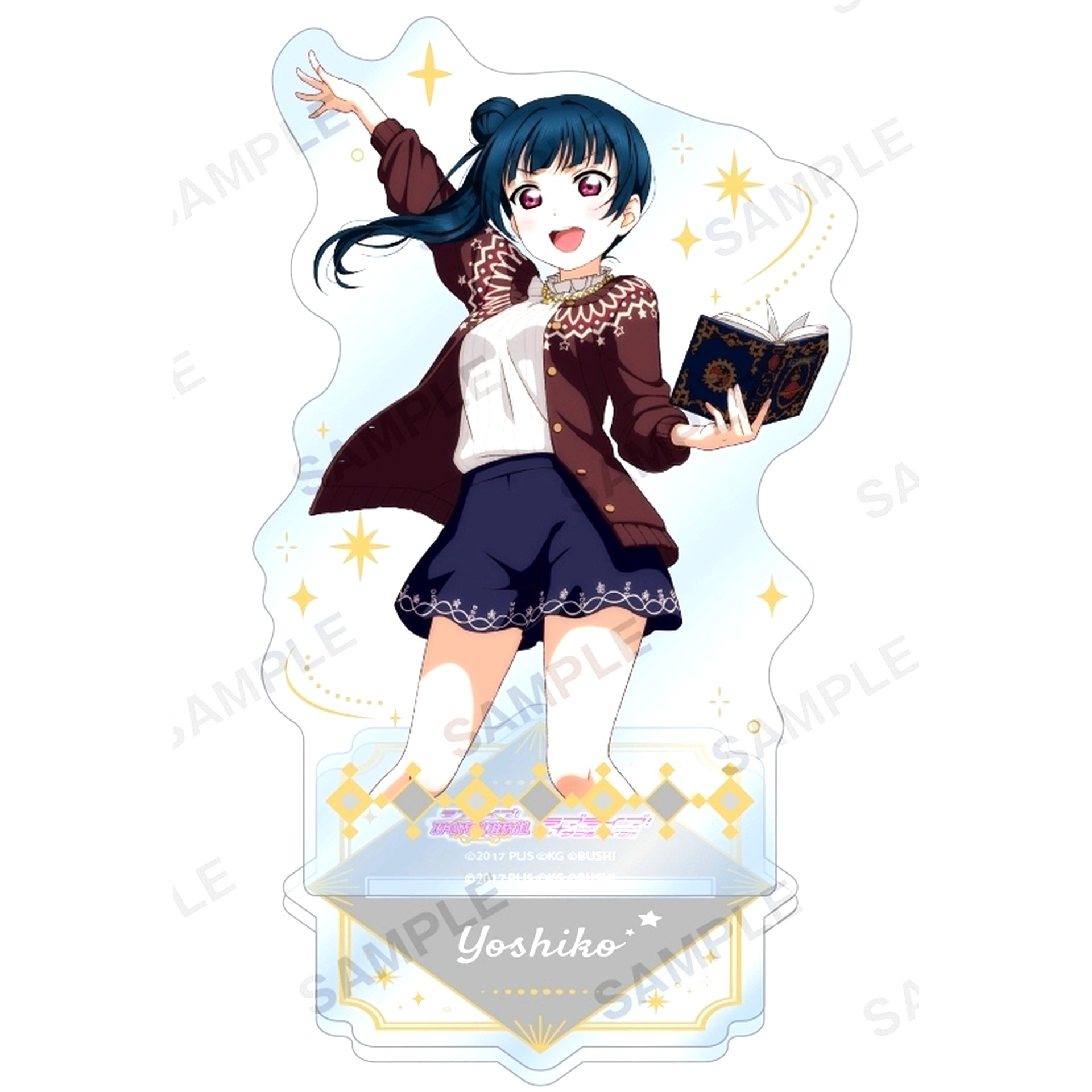 Yoshiko Tsushima Acrylic Stand Aqours Space Ver. Love Live! School Idol Festival [USED]