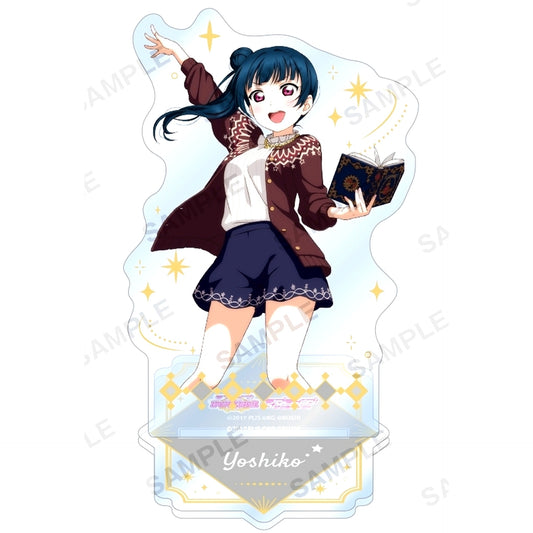 Yoshiko Tsushima Acrylic Stand Aqours Space Ver. Love Live! School Idol Festival [USED]