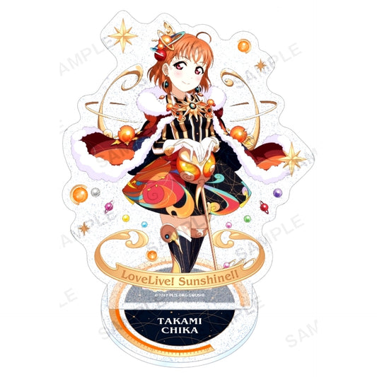 Chika Takami Kirarin Acrylic Stand Aqours Space Ver. Love Live! School Idol Festival [USED]