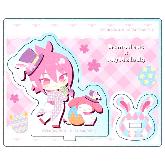 Asmodeus Alice x My Melody Easter Ver. Welcome to Demon School! Iruma-kun x Sanrio Characters Acrylic Stand [USED]