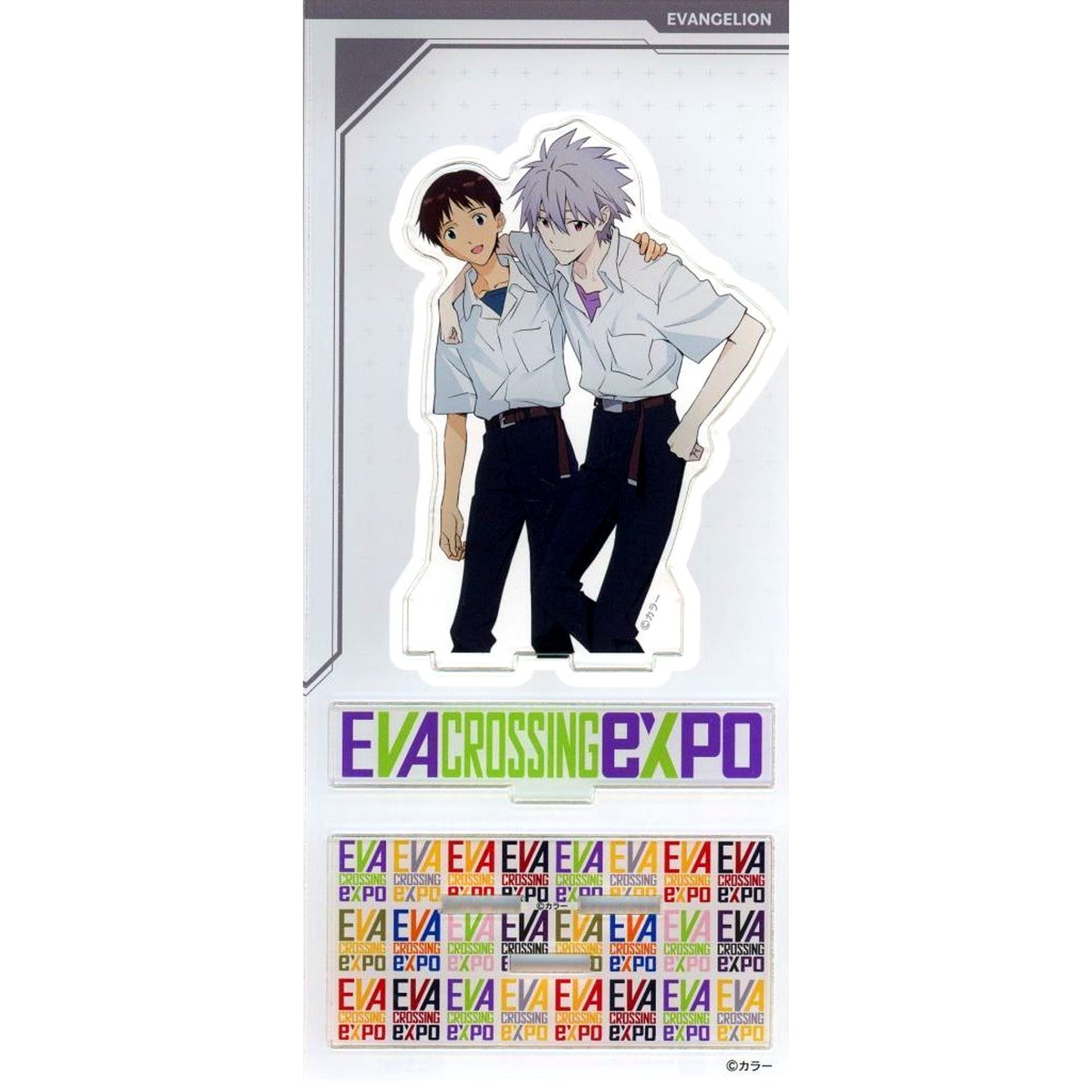 Shinji Ikari & Kaworu Nagisa Acrylic Stand EVANGELION CROSSING EXPO [USED]