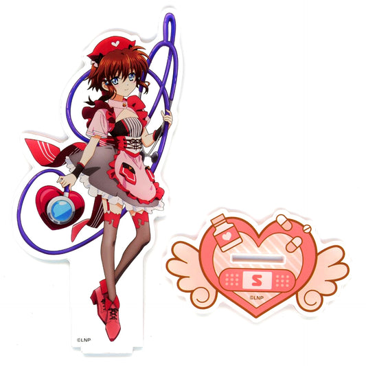 Stern Starks Nurse Ver. Big Acrylic Stand Illustration Magical Girl Lyrical Nanoha Series x Don Quijote [USED]