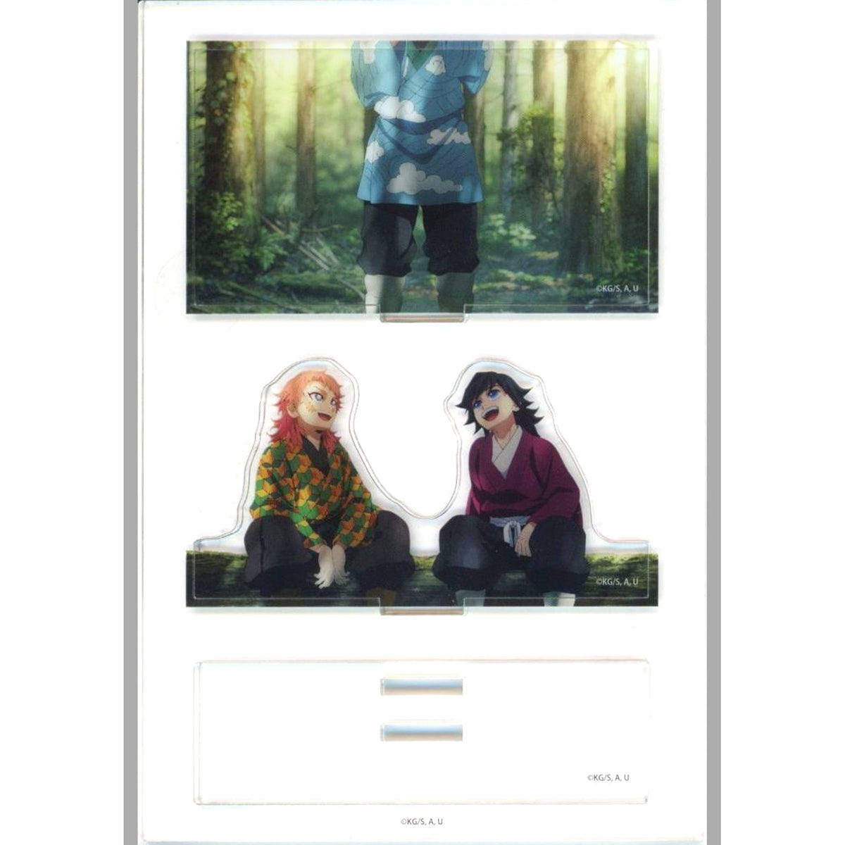 Giyu Tomioka and Sabito Chatting Ver. Demon Slayer: Kimetsu no Yaiba Hashira Training Arc x ufotable Cafe Machi Asobi CAFE Real Time Cafe Random Mini Diorama Acrylic Stand: Giyu Tomioka [USED]