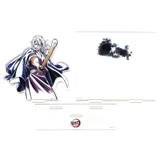 Tengen Uzui Hashira Newly Drawn Illustration Tengen Uzui Acrylic Stand with Background Demon Slayer: Kimetsu no Yaiba Hashira Training Arc x ufotable Cafe x Machi Asobi Cafe Real Time Cafe [USED]