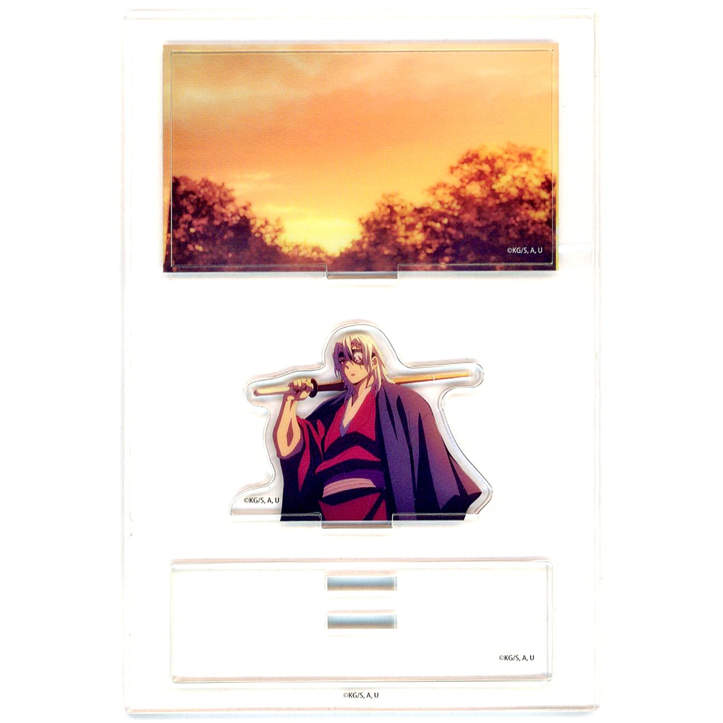 Tengen Uzui - Bamboo Sword / Evening Demon Slayer: Kimetsu no Yaiba Hashira Training Arc x ufotable Cafe x Machi Asobi Cafe Real-Time Cafe Random Mini Diorama Acrylic Stand - Tengen Uzui [USED]