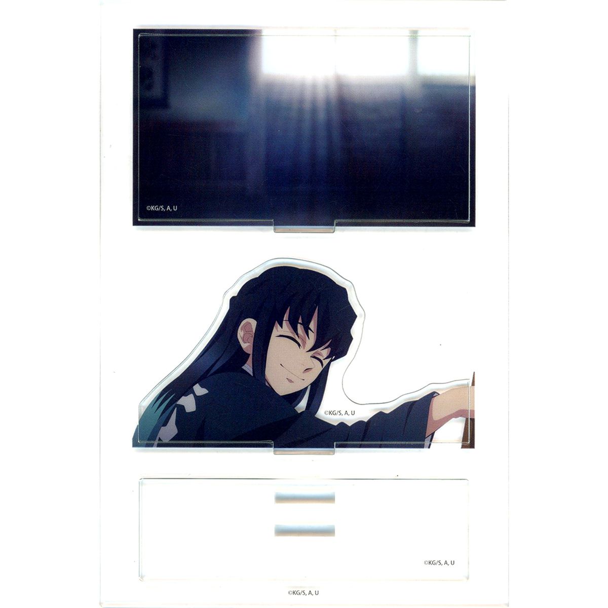 Muichiro Tokito Smiling Facing Right Demon Slayer: Kimetsu no Yaiba Hashira Training Arc x ufotable Cafe Machi Asobi CAFE Real Time Cafe Random Mini Diorama Acrylic Stand [USED]