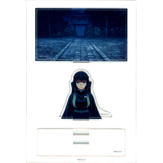 Muichiro Tokito - Night / Serious Face Demon Slayer: Kimetsu no Yaiba Hashira Training Arc x ufotable Cafe x Machi Asobi Cafe Real-Time Cafe Random Mini Diorama Acrylic Stand - Muichiro Tokito - [USED]