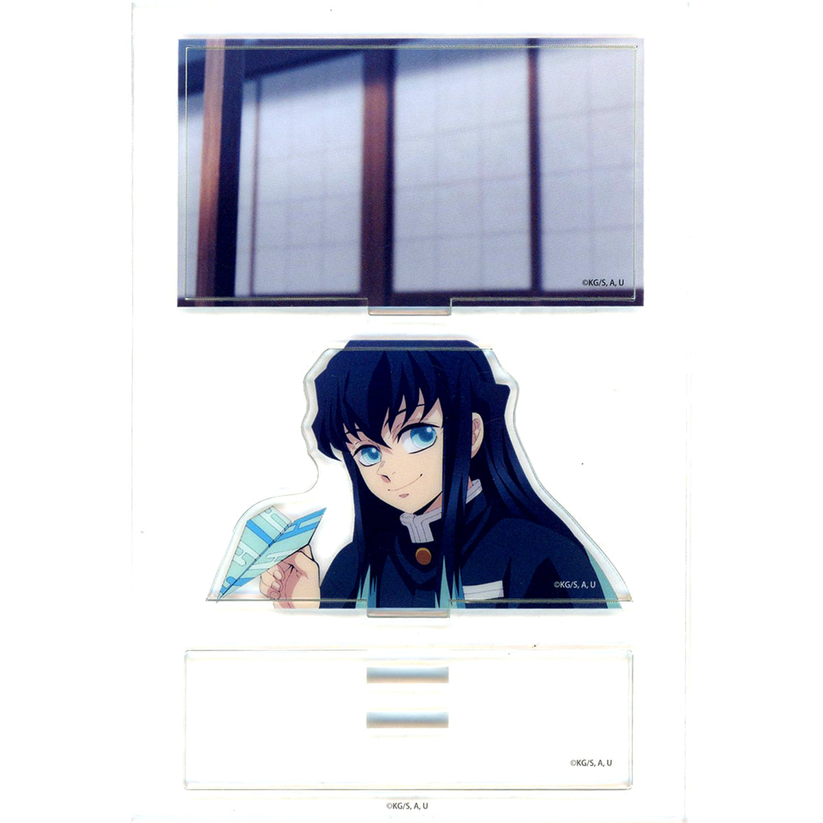 Muichiro Tokito Paper Airplane Random Mini Diorama Acrylic Stand Demon Slayer: Kimetsu no Yaiba Hashira Training Arc x ufotable Cafe Machi Asobi CAFE Real Time Cafe [USED]