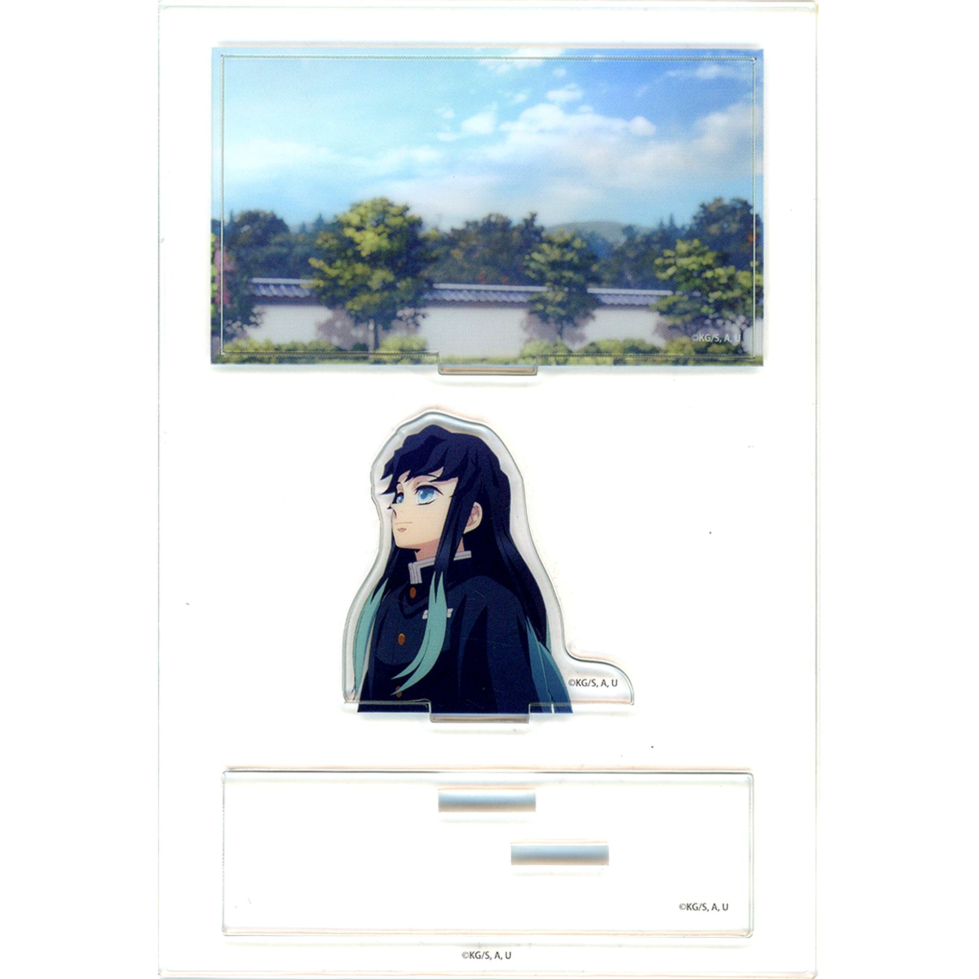 Muichiro Tokito Facing Left Demon Slayer Hashira Training Arc ufotable Cafe Machi Asobi Cafe Real Time Cafe Random Mini Diorama Acrylic Stand Muichiro Tokito [USED]