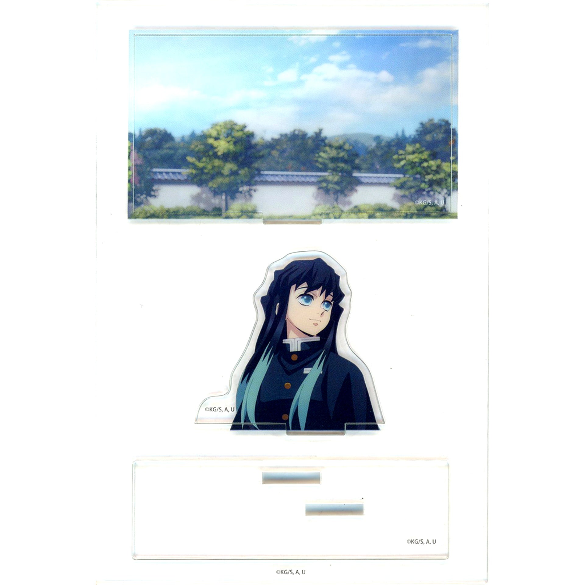 Muichiro Tokito - Looking Back Demon Slayer: Kimetsu no Yaiba Hashira Training Arc x ufotable Cafe x Machi Asobi Cafe Real-Time Cafe Random Mini Diorama Acrylic Stand - Muichiro Tokito - [USED]