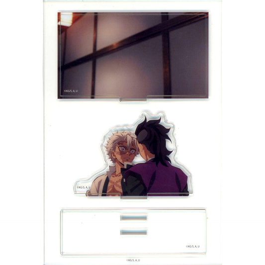 Sanemi Shinazugawa & Genya Shinazugawa Demon Slayer Hashira Training Arc x ufotable Cafe x Machi Asobi CAFE Real-Time Cafe Random Mini Diorama Acrylic Stand - Sanemi Shinazugawa - [USED]