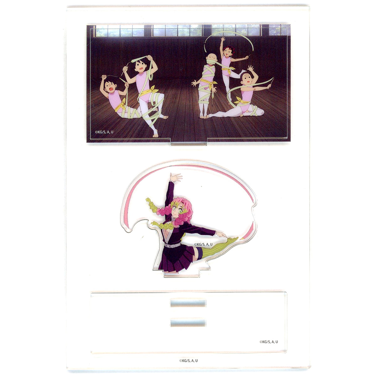 Mitsuri Kanroji Ribbon Random Mini Diorama Acrylic Stand Demon Slayer: Kimetsu no Yaiba Hashira Training Arc x ufotable Cafe Machi Asobi CAFE Real Time Cafe [USED]